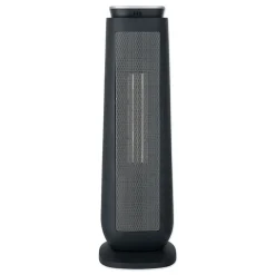 Hot 1500 W 7.17 in. x 7.17 in. x 22.95 in. Ceramic Heater Tower with Remote Control - Black Heaters