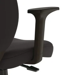 Outlet ALEWX4614 27.95 in. to 33.66 in. Seat Height Supports Up to 275 lbs. Fabric Wessex Drafting Stool - Black Office Furniture & Lighting