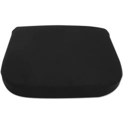 Best Cooling Gel Memory Foam Non-Slip Cover 16.5 in. x 15.75 in. x 2.75 in. Seat Cushion - Black Office Furniture & Lighting