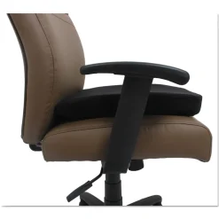 Best Cooling Gel Memory Foam Non-Slip Cover 16.5 in. x 15.75 in. x 2.75 in. Seat Cushion - Black Office Furniture & Lighting