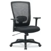 New Envy Series Mesh High-Back 250 lbs. Capacity Multifunction Chair - Black Office Furniture & Lighting