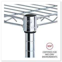 Hot Industrial Wire Shelving 36 in. x 24 in. Extra Wire Shelves - Silver (2-Piece/Carton) Office Furniture & Lighting