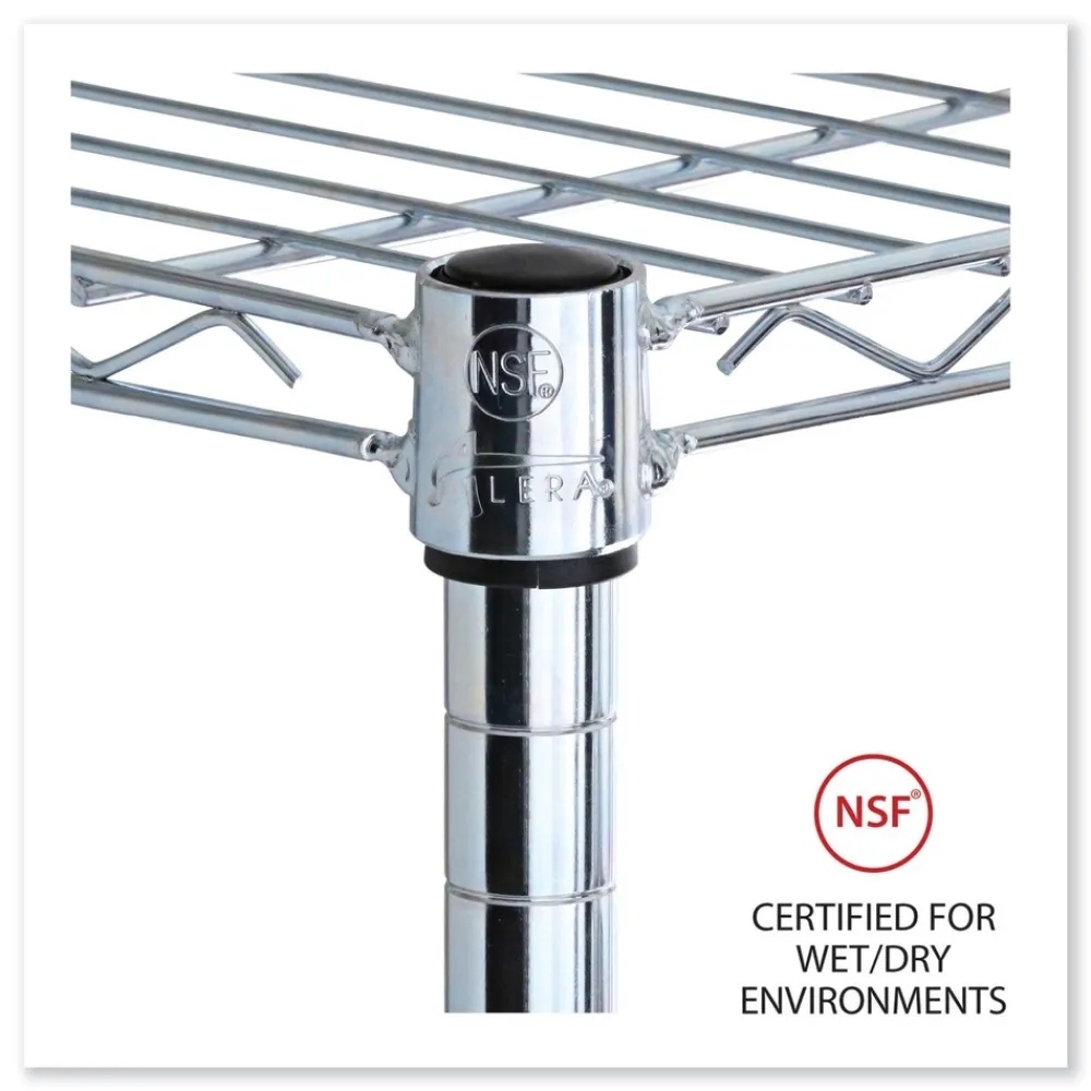 Hot Industrial Wire Shelving 36 in. x 24 in. Extra Wire Shelves - Silver (2-Piece/Carton) Office Furniture & Lighting