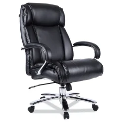 Hot Maxxis Series Big And Tall Leather Chair, Black/chrome Office Furniture & Lighting