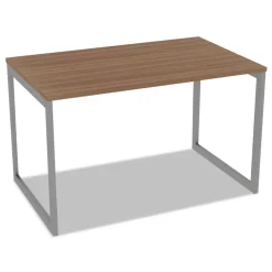 Hot Open Office Desk Series 47.25 to 70.78w x 29.5d x 28.5h Adjustable O-Leg Desk Base - Silver Office Furniture & Lighting