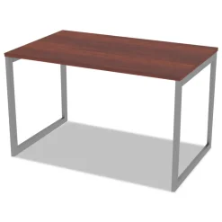 Hot Open Office Desk Series 47.25 to 70.78w x 29.5d x 28.5h Adjustable O-Leg Desk Base - Silver Office Furniture & Lighting