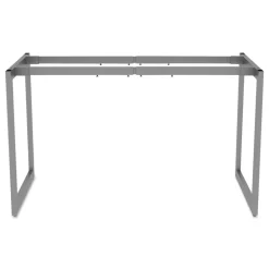 Best Open Office Desk Series 47.25 to 70.78w x 23.63d x 28.5h Adjustable O-Leg Desk Base - Silver Office Furniture & Lighting