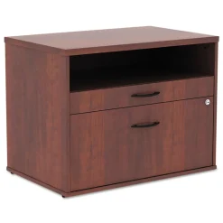 Online Open Office Desk Series 29.5 x 19.13 x 22.88 Legal/Letter Low File 2-Drawer Cabinet Credenza - Cherry Office Furniture & Lighting