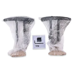 Discount Optional Fixed Height T-Arms for Essentia and Interval Series Chairs - Black (1-Pair) Office Furniture & Lighting