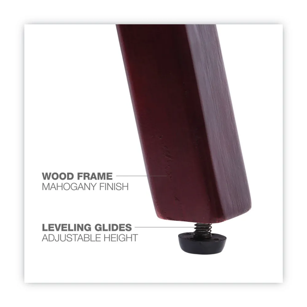 Online Reception Lounge WL Series 65.13 in. x 26.13 in. x 33 in. 3-Seat Sofa - Black Office Furniture & Lighting