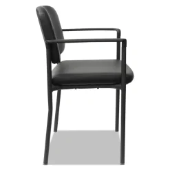 Online Sorrento Series Stacking Ultra-Cushioned Guest Chair - Black (2/Carton) Office Furniture & Lighting