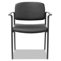 Online Sorrento Series Stacking Ultra-Cushioned Guest Chair - Black (2/Carton) Office Furniture & Lighting
