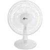 Outlet 3-Speed 12 in. Plastic Oscillating Desk Fan - White Fans