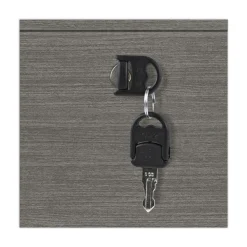 Online Valencia Series 15.63 in. x 20.5 in. x 28.5 in. Legal/Letter 3-Drawer Full Pedestal File - Gray Office Furniture & Lighting