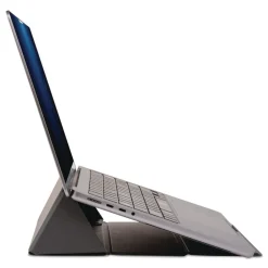 Clearance 9.5 in. x 14.5 in. x 3 in. Foldio Laptop and Tablet Stand Supports 7 lb - Black Office Furniture & Lighting