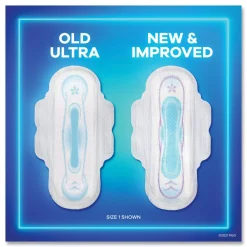 New Size 2 Ultra Thin Super Absorbent Pads with Wings (3/Carton) Cleaning & Janitorial Supplies