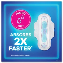 New Size 2 Ultra Thin Super Absorbent Pads with Wings (3/Carton) Cleaning & Janitorial Supplies