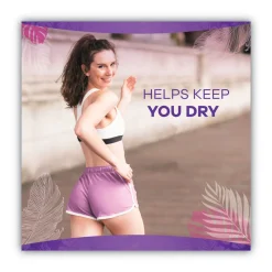 Hot Thin Daily Panty Liners, Regular, 120/pack, 6 Packs/carton Skin Care & Personal Hygiene