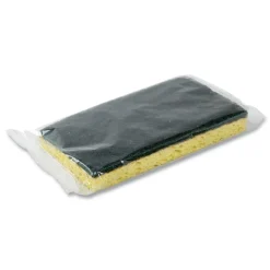 New 3.5 x 6 Heavy-Duty Scrubbing Sponge - Yellow/Green (20/Carton) Cleaning & Janitorial Supplies