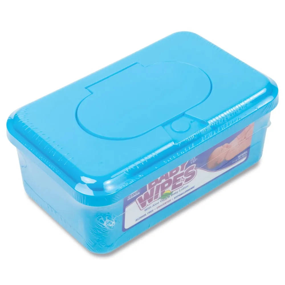 Hot Baby Wipes Tub - Unscented/White (960/Carton) Skin Care & Personal Hygiene