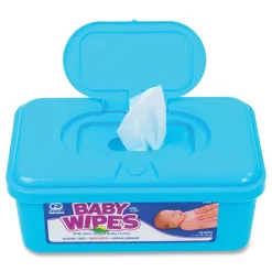 Hot Baby Wipes Tub - Unscented/White (960/Carton) Skin Care & Personal Hygiene
