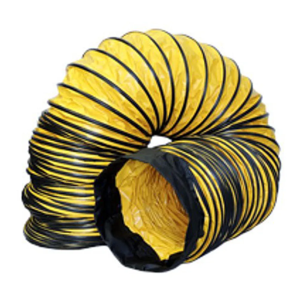 12 in. x 25 ft. Flexible Standard Ducting with Cuff and Buckle Ends Fans