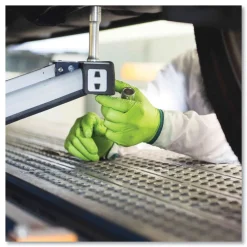 Hot 8 mil Heavy-Duty Industrial Powder-Free Nitrile Gloves - X-Large, Green (1000/Carton) Cleaning & Janitorial Supplies