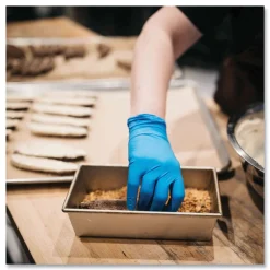 Sale 3 mil Industrial Powder-Free Nitrile Gloves - Small, Blue (1000/Carton) Cleaning & Janitorial Supplies