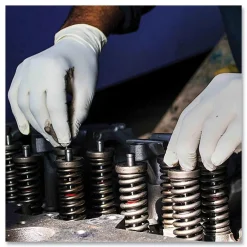 4 mil Powder-Free Latex Disposable Gloves - Small, Ivory (1000/Carton) Cleaning & Janitorial Supplies