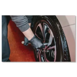 Hot 6 mil Powder-Free Nitrile Exam Gloves - X-Large, Black (1000/Carton) Cleaning & Janitorial Supplies