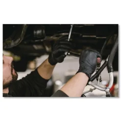 Hot 6 mil Powder-Free Nitrile Exam Gloves - X-Large, Black (1000/Carton) Cleaning & Janitorial Supplies