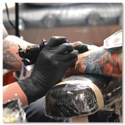 Outlet Nitrile Exam Gloves, Powder-Free, 3 mil, Small, Black, 100/Box, 10 Boxes/Carton Cleaning & Janitorial Supplies