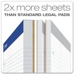 Hot 8.5 x 11.75 Narrow Rule Double Sheet Pads - White (100-Sheets/Pad) Cleaning & Janitorial Supplies