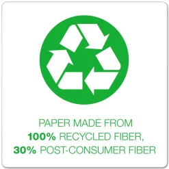 Clearance Earthwise by 4 x 8 Gregg Rule Recycled Reporter's Notepad - White Cover/White Sheets Cleaning & Janitorial Supplies