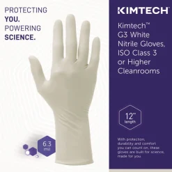 6.3 mil G3 Nitrile Gloves - X-Large, White (1000/Carton) Cleaning & Janitorial Supplies