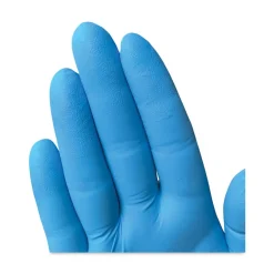 Hot 6 mil Thick 9.5 in. Long Powder-Free G10 2PRO Nitrile Gloves - Extra Large, Blue (90/Box) Work Gloves