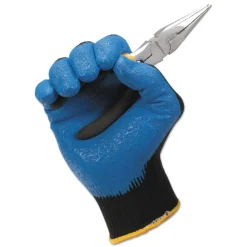 Hot 230 mm Length G40 Foam Nitrile Coated Gloves - Medium/Size 8, Blue (12 Pairs/Pack) Work Gloves