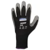 Sale 270 mm Length G40 Poly/Cotton Latex Coated Gloves - X-Large, Gray/Black (12 Pairs/Pack) Work Gloves