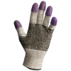 Discount 220 mm Length G60 PURPLE NITRILE Cut Resistant Glove - Small/Size 7, Blue/White (12/Carton) Work Gloves