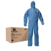 Outlet A20 Breathable Particle Protection Coveralls - 2X-Large, Blue (24/Carton) Bib Overalls