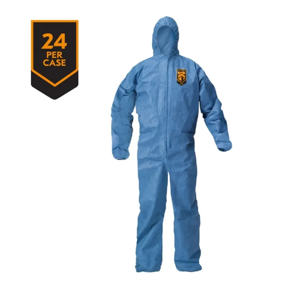 Outlet A20 Breathable Particle Protection Coveralls - 2X-Large, Blue (24/Carton) Bib Overalls