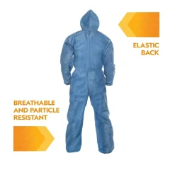Outlet A20 Breathable Particle Protection Coveralls - 2X-Large, Blue (24/Carton) Bib Overalls