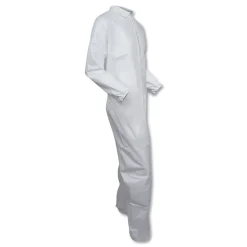 Discount A30 Elastic-Back and Cuff Coveralls - Double Extra Large, White (25/Carton) Bib Overalls