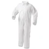 Discount A35 Liquid And Particle Protection Coveralls, Zipper Front, 2x-Large, White, 25/carton Bib Overalls
