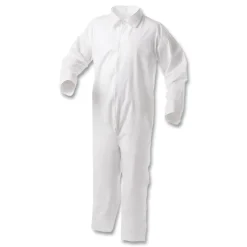 Discount A35 Liquid And Particle Protection Coveralls, Zipper Front, 2x-Large, White, 25/carton Bib Overalls