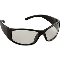 Clearance Elite Safety Eyewear - Black Frame/Clear Anti-Fog Lens Eye Protection