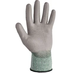 New EN388: 4X42B 9 in. Long G60 Level 3 Economy Cut Resistant Gloves - Large (Size 9), Gray/Marled Gray (12 Pairs/Carton) Work Gloves