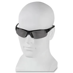 Hot Equalizer Safety Glasses - Gunmetal Frame/Smoke Lens (12/Box) Eye Protection