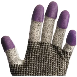 Discount G60 230 mm Purple Nitrile Gloves - Medium/Size 8/Black/White (1-Pair) Work Gloves