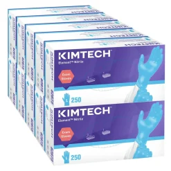 Best Kimtech Element Nitrile Exam Gloves - Large, Blue (2500/Carton) Cleaning & Janitorial Supplies
